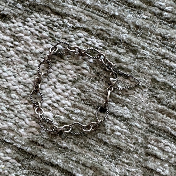 James Avery Jewelry - Delicate Twisted Link Silver Bracelet - Women’s Jewelry James Avery